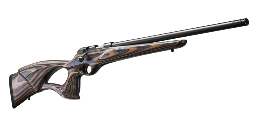 CZ Repetierbüchse 457 Thumbhole .17 HMR 1/2"x20 UNF Schichtholz 