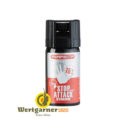 Perfecta Stop Attack XTreme Pfeffer-Spray 40 ml, 15 % OC, konisch