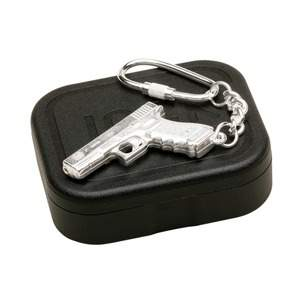 Glock Schlüsselanhänger silber