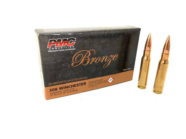 PMC 308WIN FMJ 147gr Bronze Line 20 Stk.