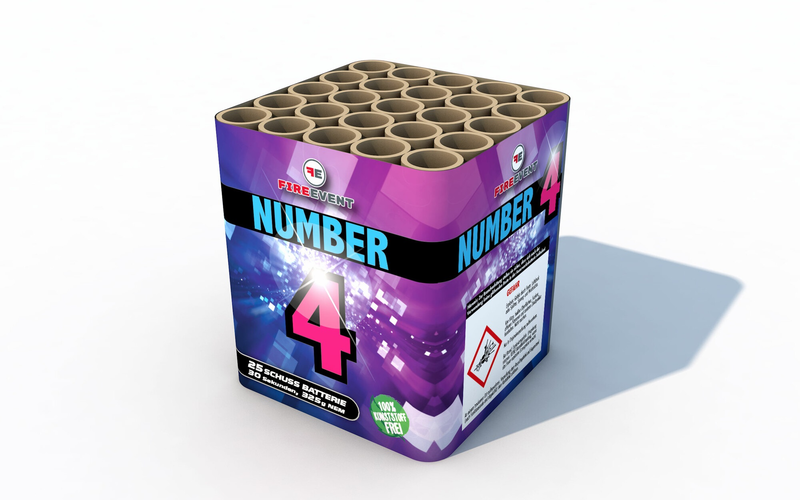 Batterie No4 25 Schuss