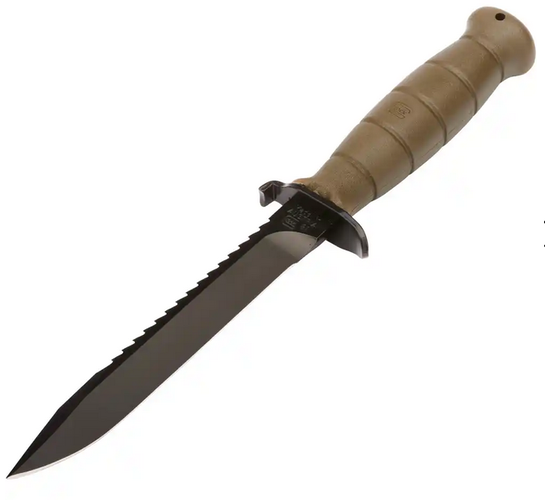 Glock Feldmesser FM81 dark earth grün m.Säge