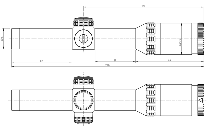 Kahles ZF HELIA 1 5x24iLeuchtabsehen