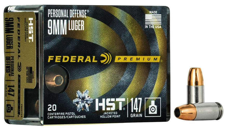 Federal Premium 9mm Para 147gr HST HP 20Stk.