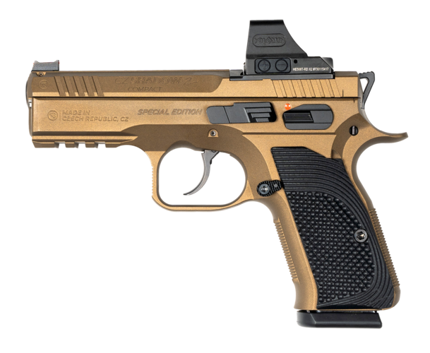 CZ 75 Shadow 2 Compact bronze Holosun
