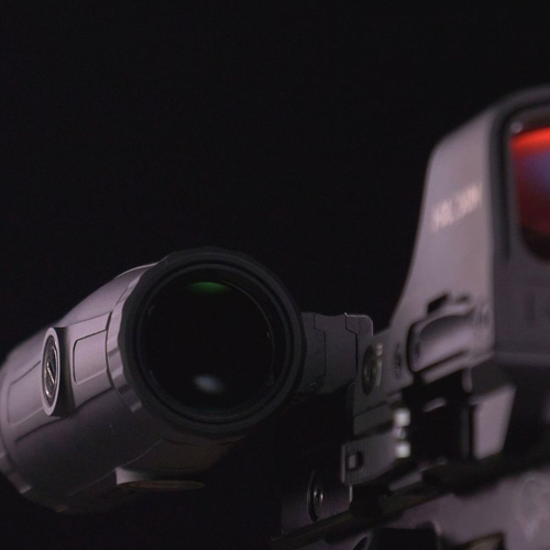 Holosun HS510C Solar Red Circle Dot Sight Combo & HM3X blk