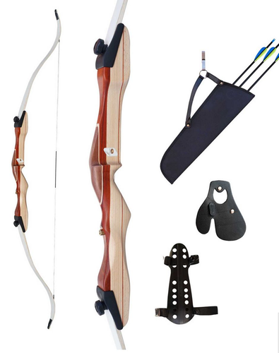 Ragim Recurve Bogen Set Wild Cat (66"30lbs, Rechtshand)