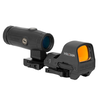 Holosun HS510C Solar Red Circle Dot Sight Combo & HM3X blk