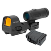 Holosun HS510C Solar Red Circle Dot Sight Combo & HM3X blk