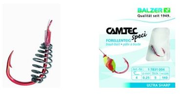 Balzer Camtec Speci Forellenteig rot 130cm #4