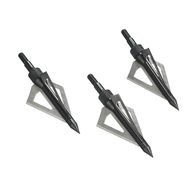 Edelstahl Jagdspitzen 3Stk.