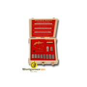 Berloque Signalpistole vergoldet Set