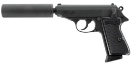 Walther PPK KIT 6mm 1Joule Gas blk 13 Schuss
