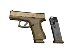 Glock 43X 9x19 PR R MOSK FS Coyote