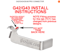 Ghost Steuerfeder G42/43 Pro Connector