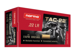 Norma .22lr TAC-22 40grs 50Stk