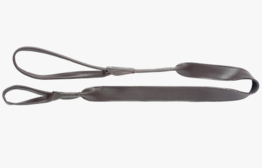 Gewehrriemen aus kräftigem Leder mit Schlaufen